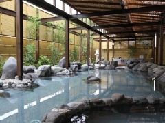 ニューウェルシティ湯河原の露天風呂の写真