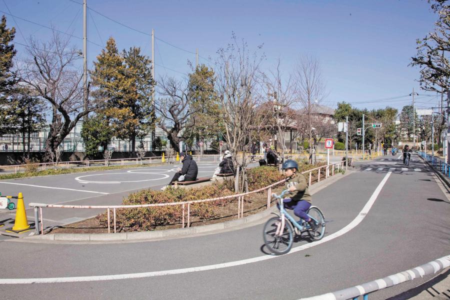 衾町公園児童交通施設の写真