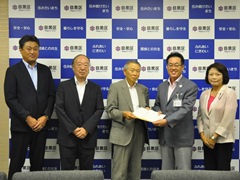 監査委員の意見書提出の写真