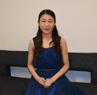 演奏者の福田麻子さんの姿