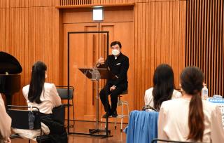 合唱指導の写真