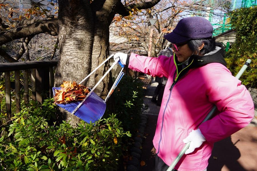 ごみを拾うボランティア3