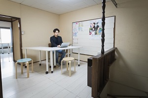 仕事中のご様子