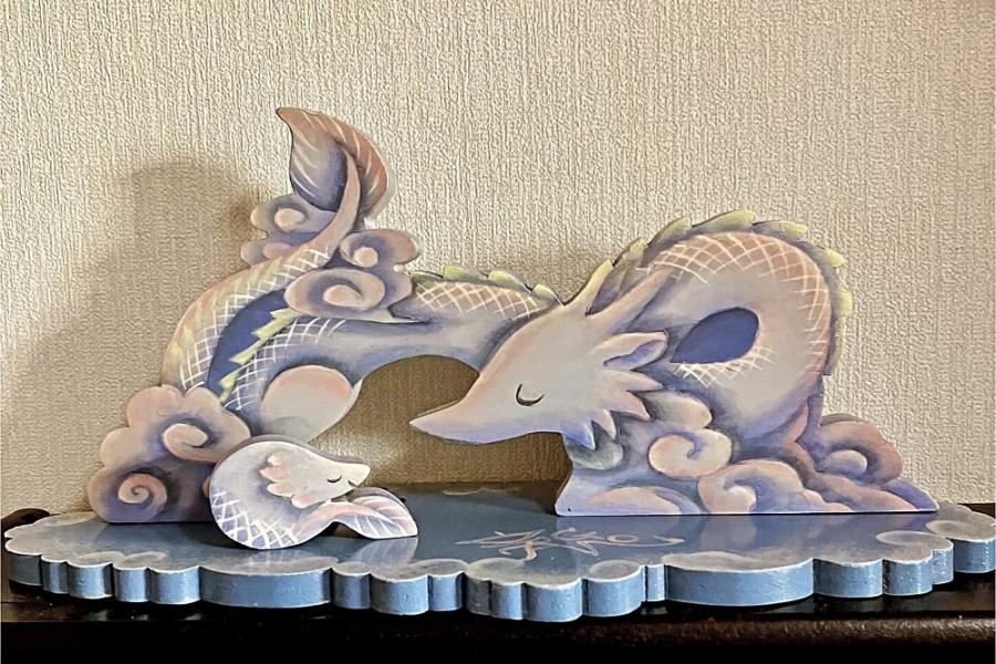 皆さんの「龍」の作品を紹介します（めぐろ区報令和6年2月15日号掲載 
