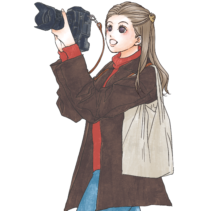 めぐのイラスト