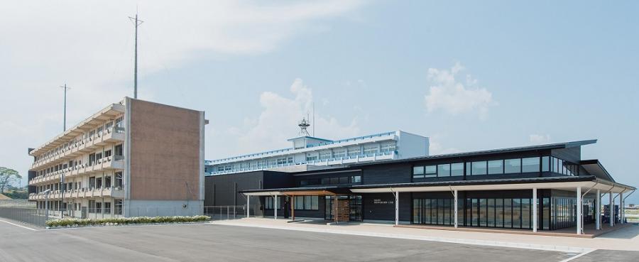 気仙沼市東日本大震災遺構・伝承館外観