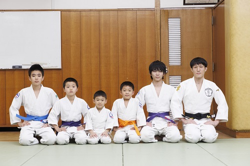 碑文谷柔道集合写真