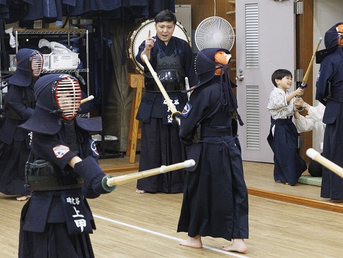 碑文谷署剣道稽古