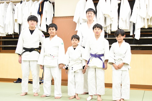 目黒柔道集合写真