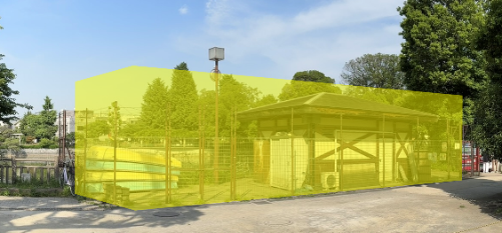 新しいボート場