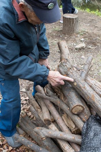 サンクチュアリーズのシイタケ栽培
