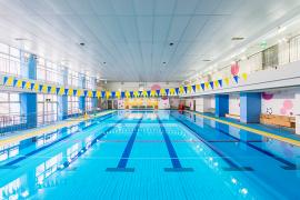中央地区プール（五本木小学校内）の写真