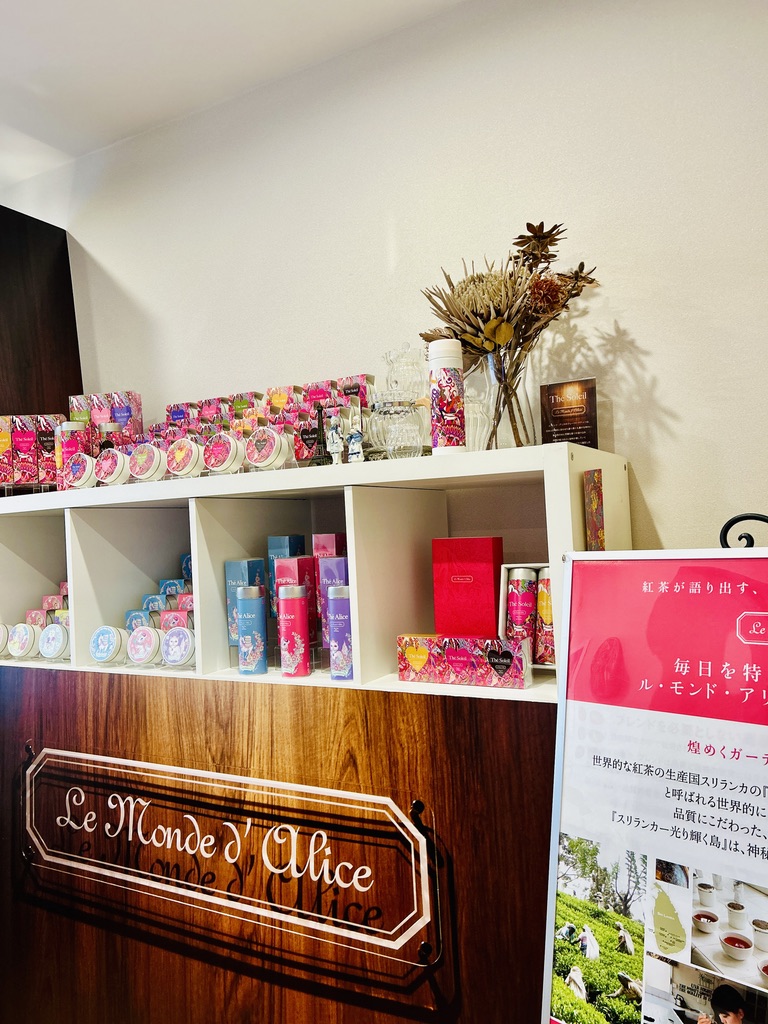 店内の商品の画像