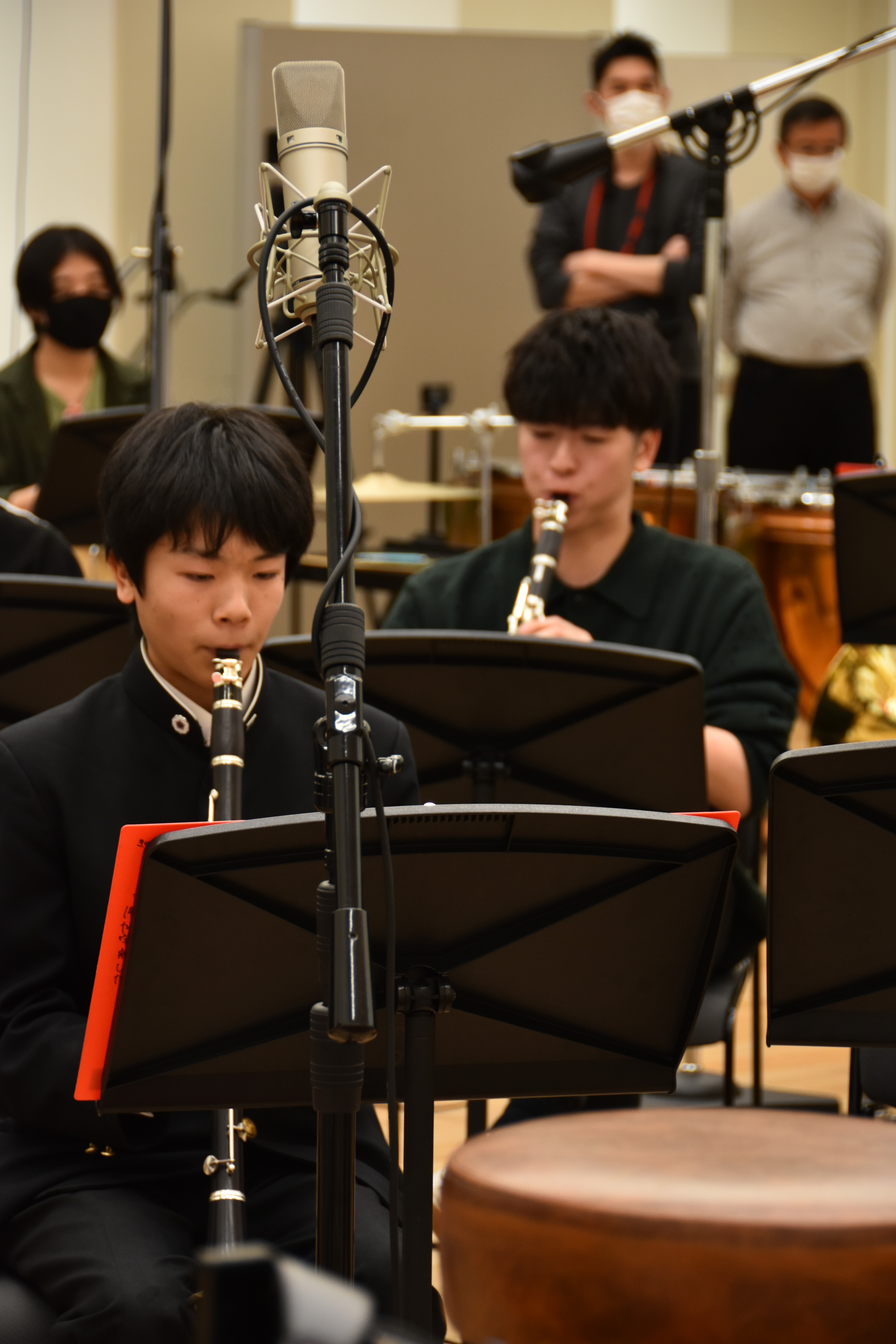 全体練習（クラリネット）