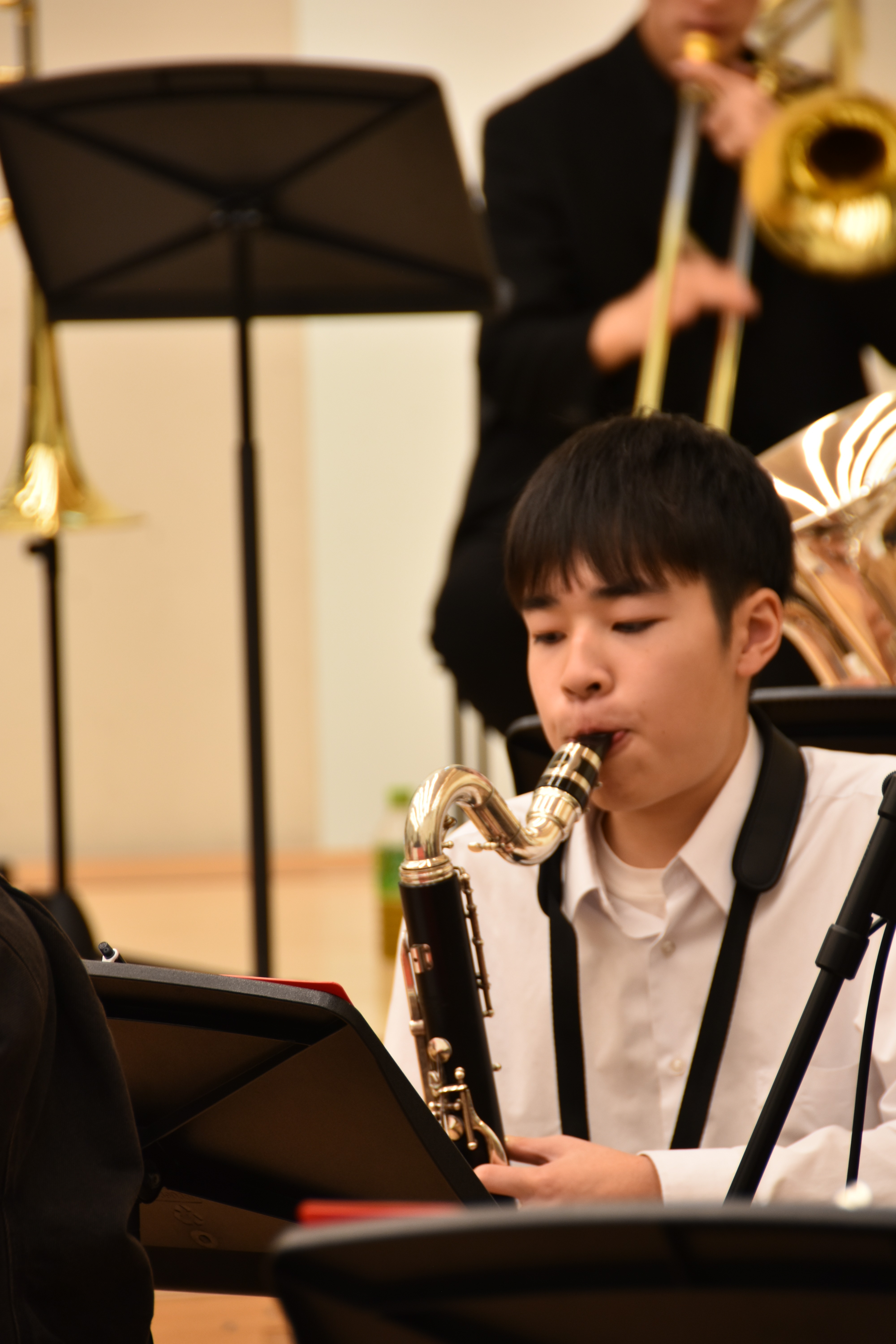 全体練習（クラリネット）