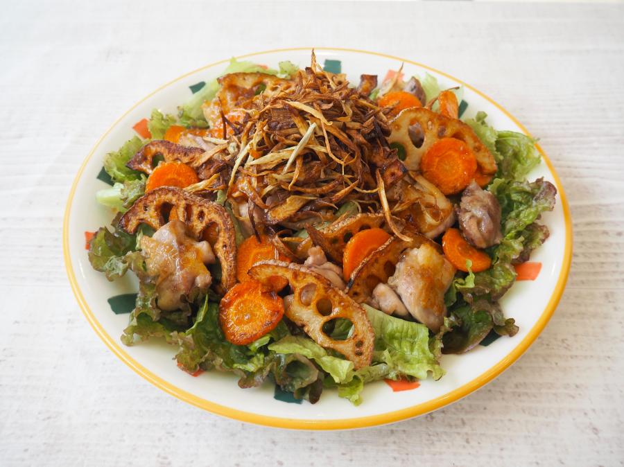 皮ごとおいしい野菜のおかずサラダの画像