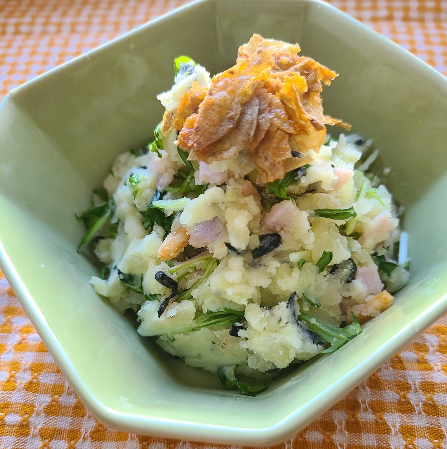 お茶漬けポテトサラダの画像