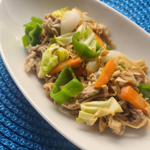 切り干し大根の焼きそばもどきの画像