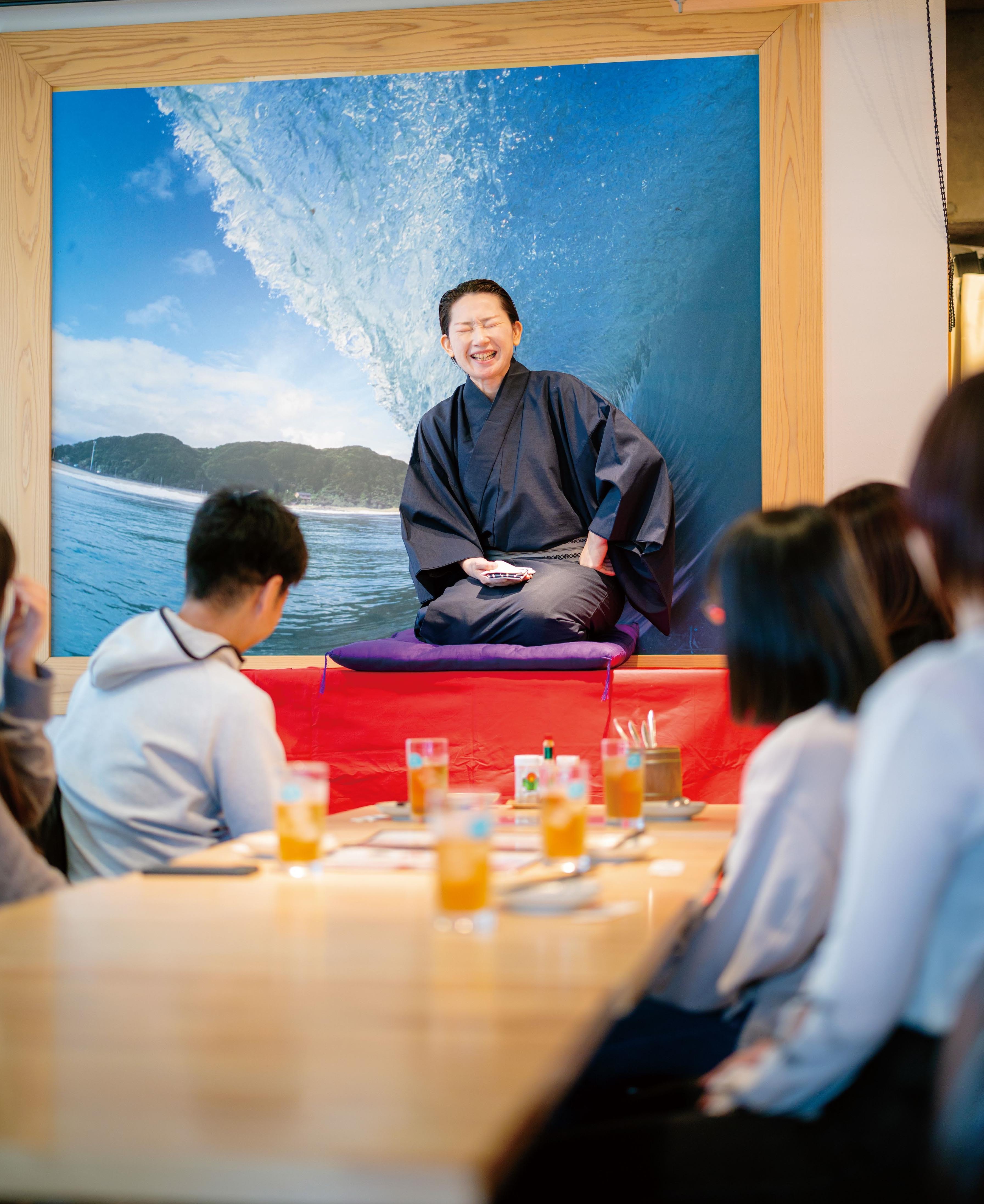 きらりさん落語実演