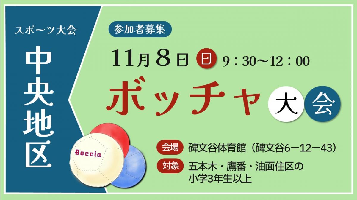 ボッチャ大会バナー画像