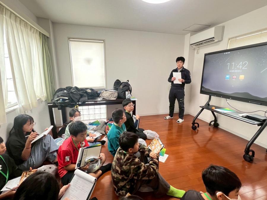 取材の様子
