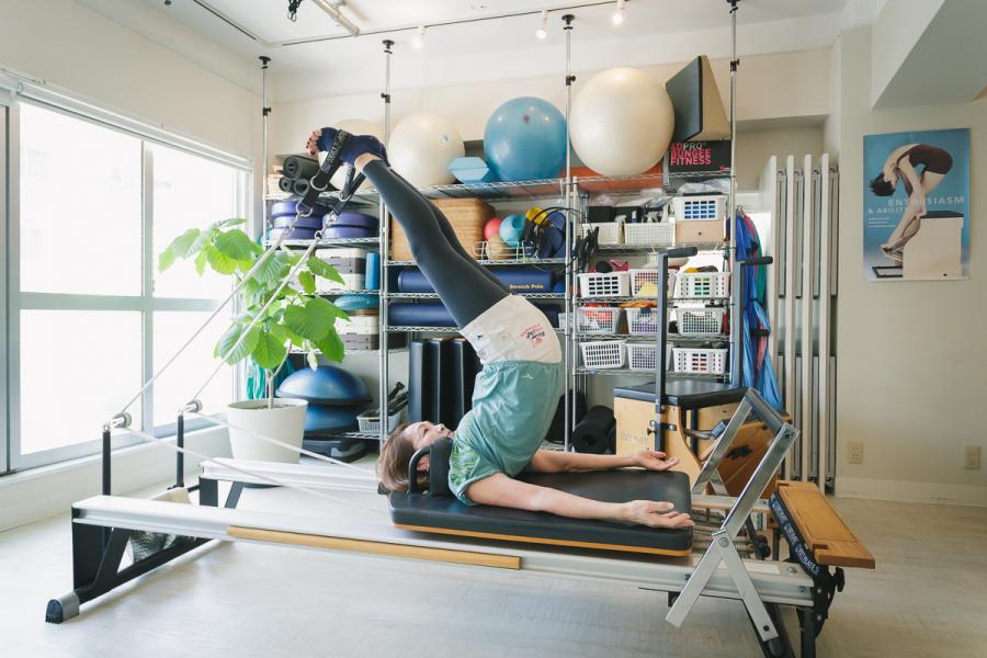 ピラティス機材の使用例2