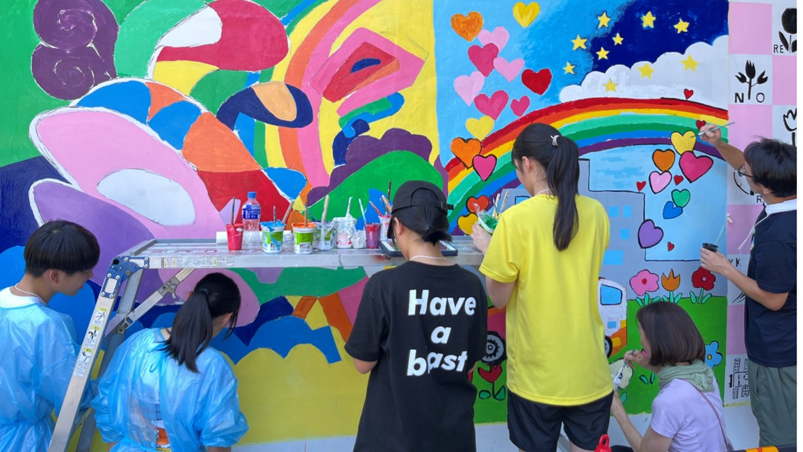 目黒第一中学校美術部の作品