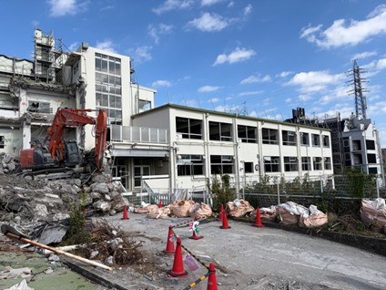 西中建て替えの様子（R7.10）その2