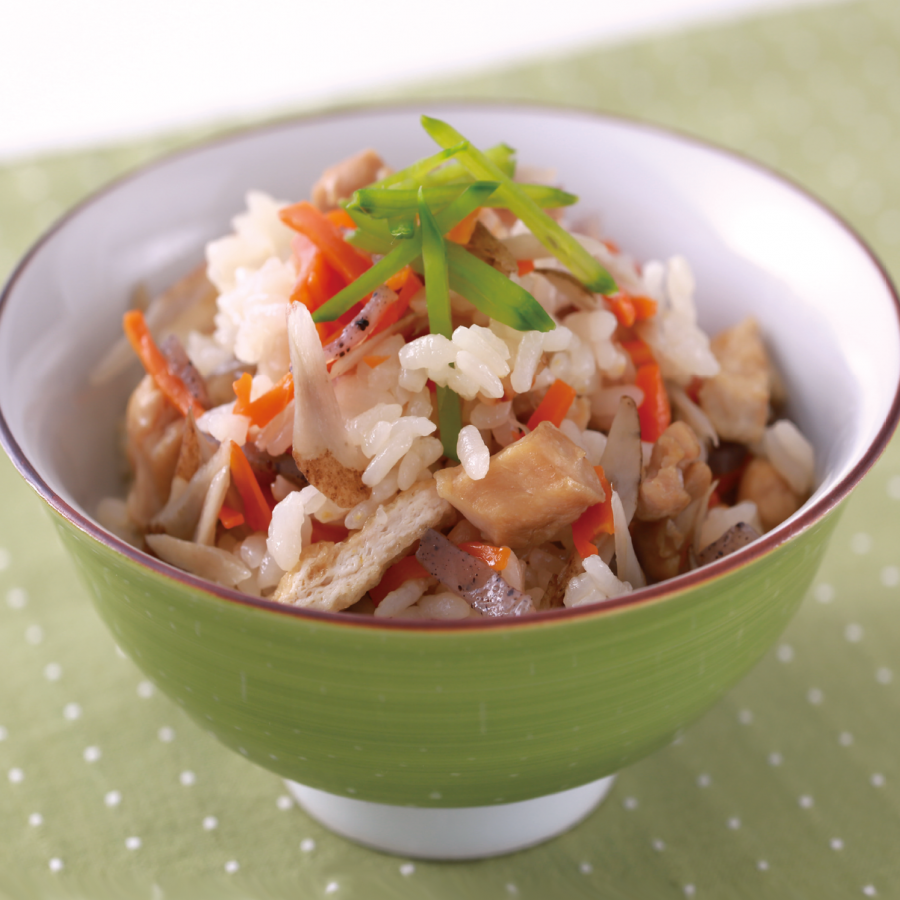 五目ご飯の写真