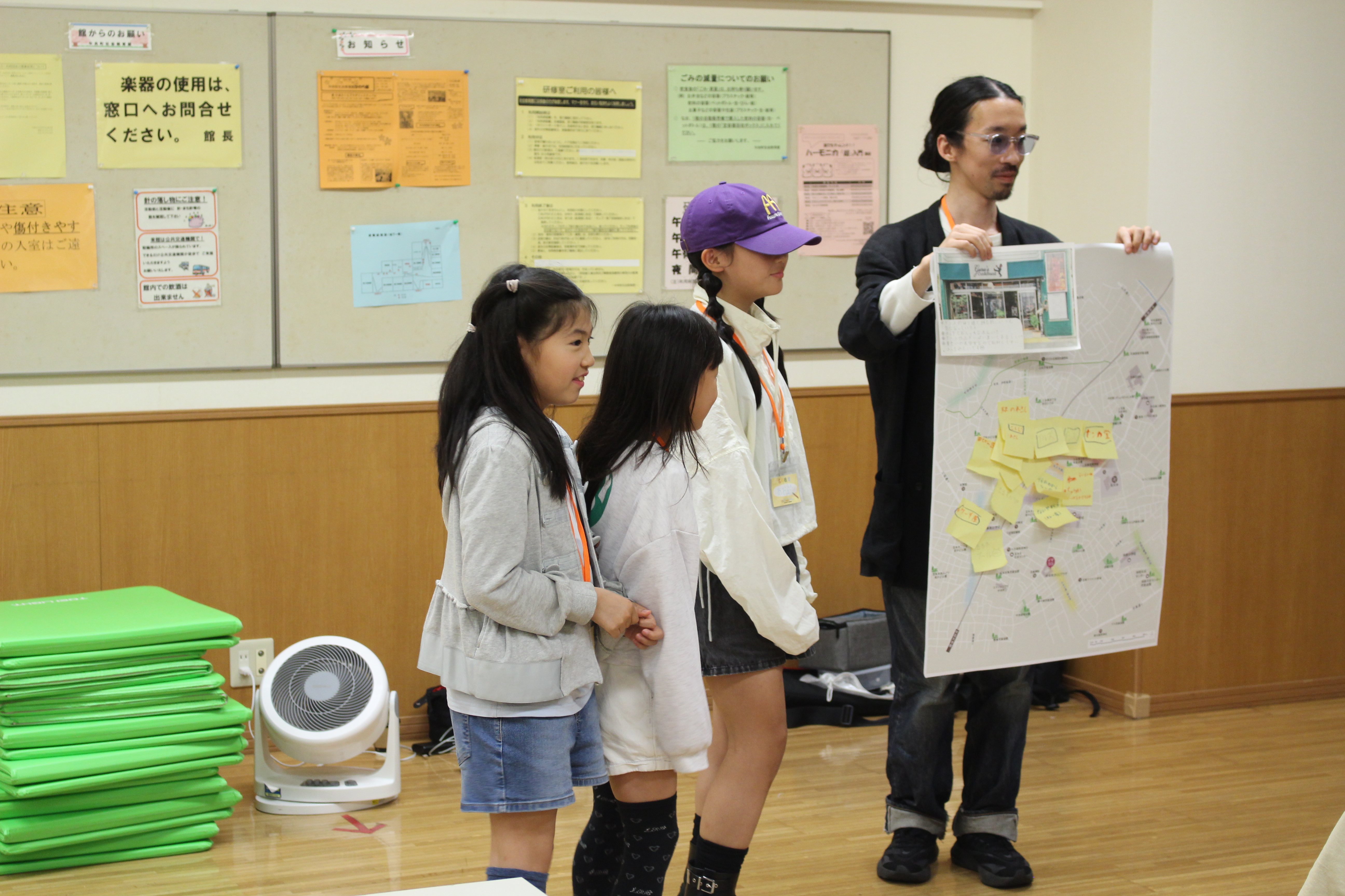 発表している様子