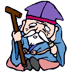 寿老人のイラスト