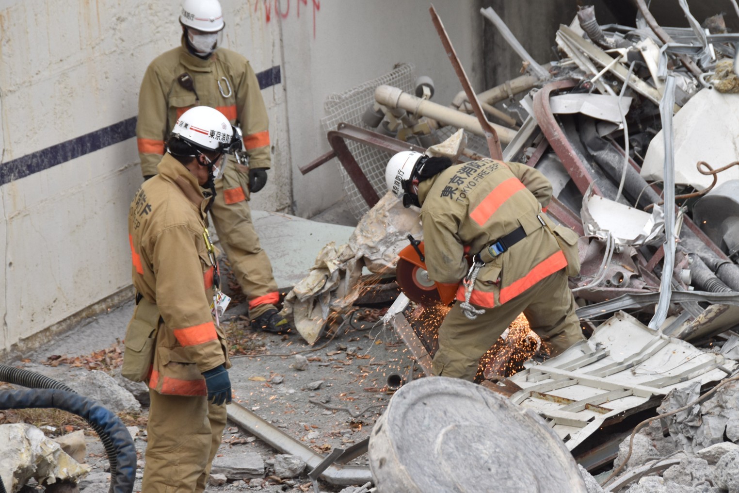 コンクリート等破壊の様子1