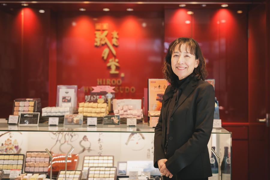 専務の岡田 美佐代さん