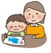 親子でアートイラスト