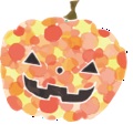 ハロウィン工作のイラスト画像