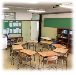 話し合いや協働学習を行うグループ活動スペース