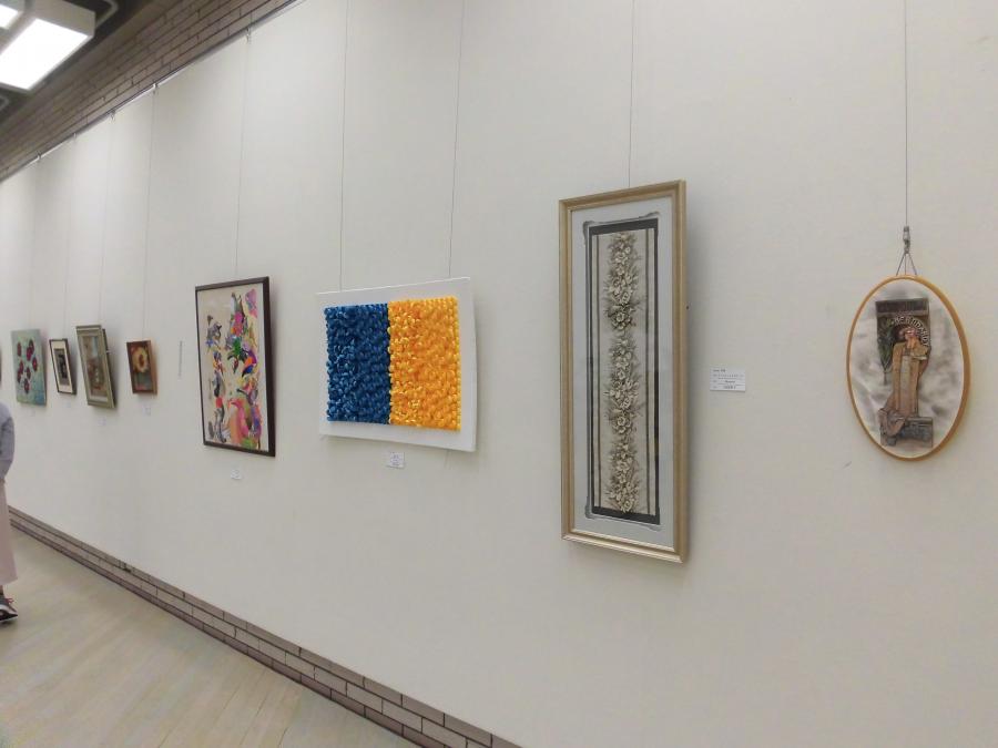 手工芸部の展示