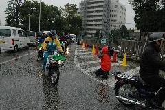 出発式にての写真