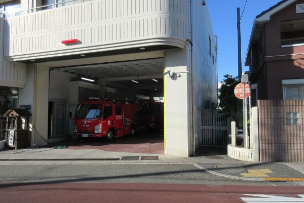No41目黒消防署大岡山出張所の写真1