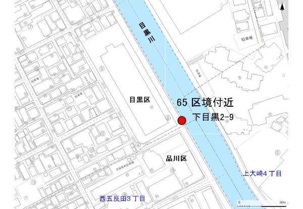 No65区境付近の地図