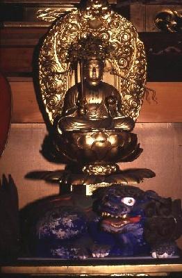 木造文殊菩薩像の写真