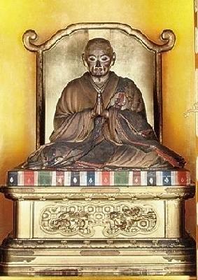 木造祐海上人坐像の写真