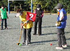 竹の子クラブグラウンドゴルフ大会の写真