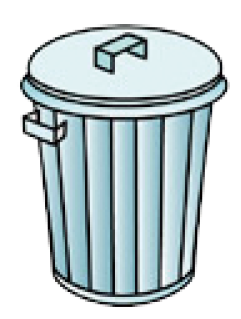 ゴミ箱イラスト