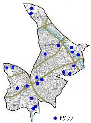 ヒグラシの分布図