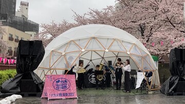 管楽器の演奏の様子
