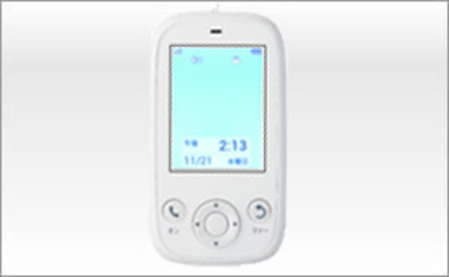 モバイル型通報機の写真