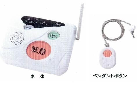 本体とペンダントボタンの写真