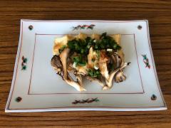 厚揚げとまいたけのチーズ焼き