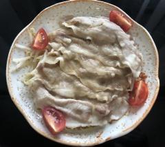 豚しゃぶもやしのレンジ蒸し